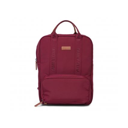 Childhome - Mochila para muda de roupa FAMILY CLUB vermelho