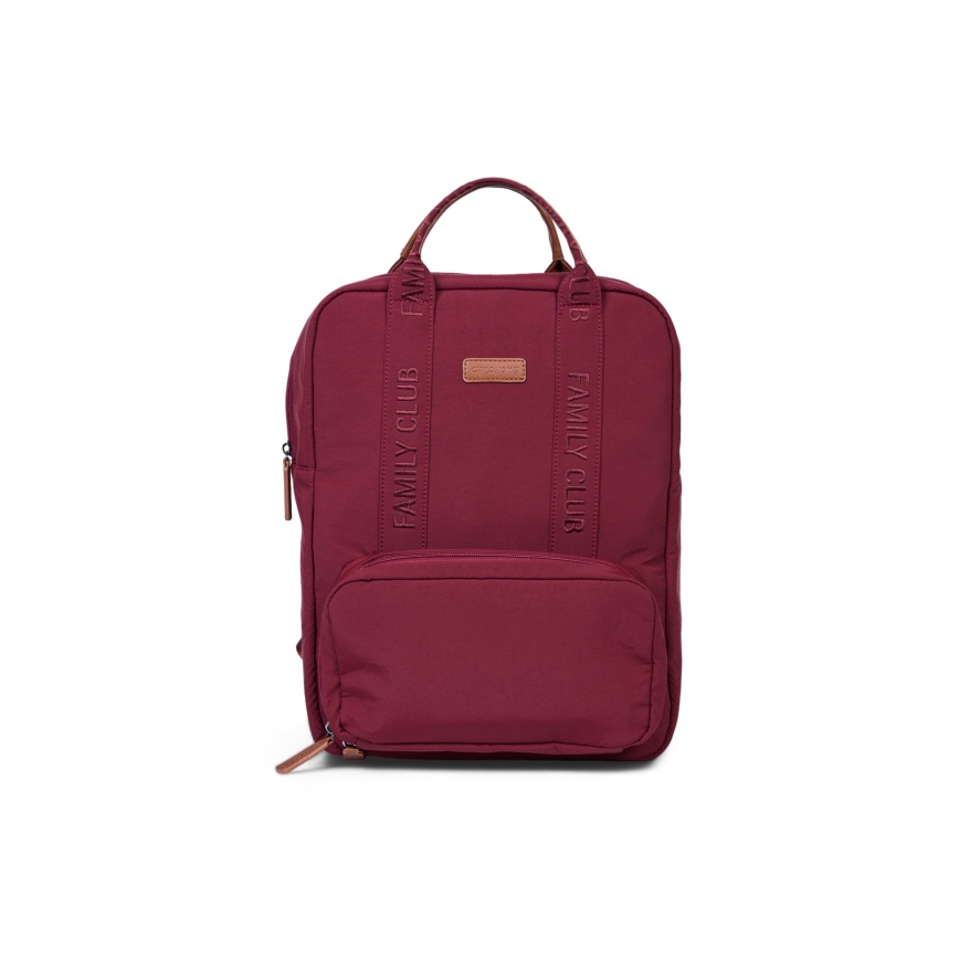 Childhome - Mochila para muda de roupa FAMILY CLUB vermelho