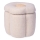 Childhome - Pufe FLOR diâmetro 35 cm creme