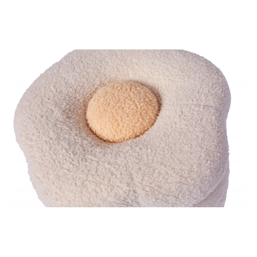 Childhome - Pufe FLOR diâmetro 35 cm creme