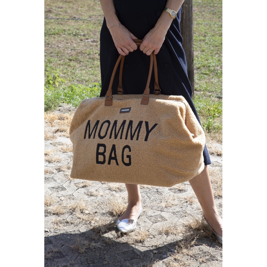 Childhome - Saco de muda da roupa MOMMY BAG castanho