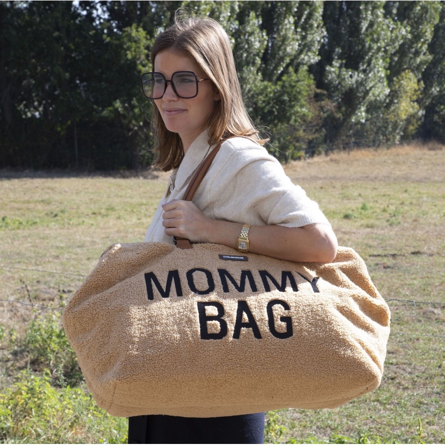 Childhome - Saco de muda da roupa MOMMY BAG castanho