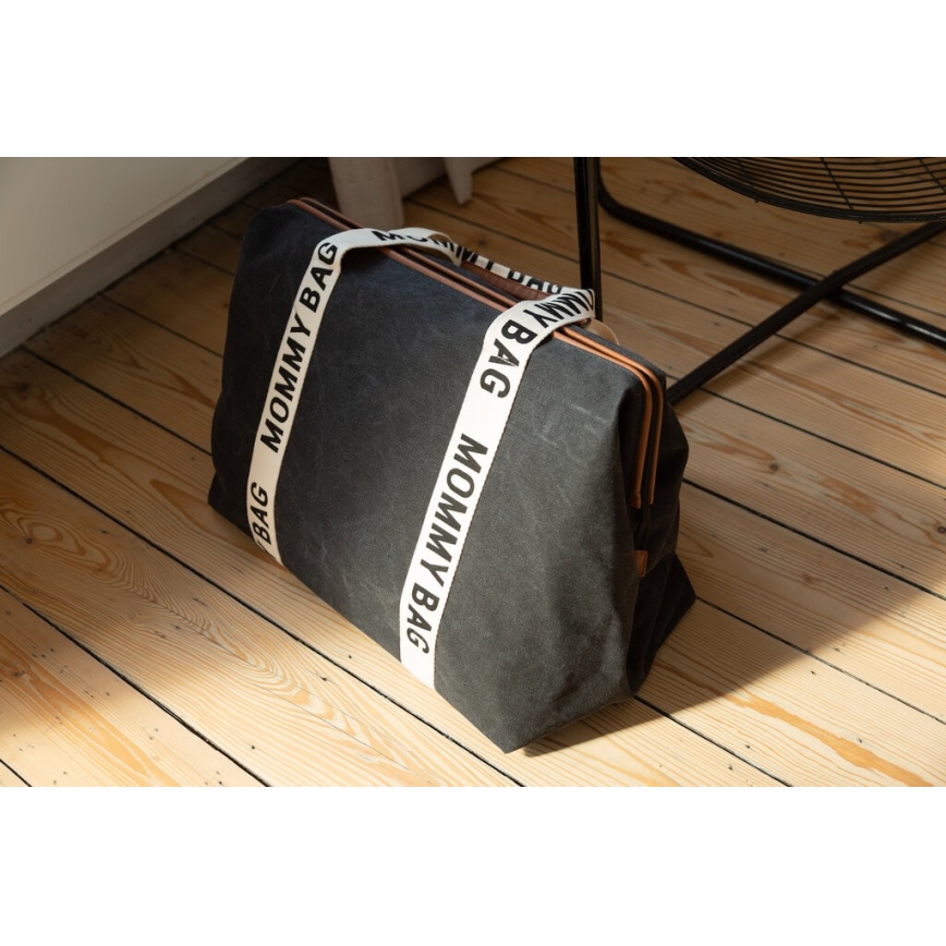 Childhome - Saco de muda da roupa MOMMY BAG preto