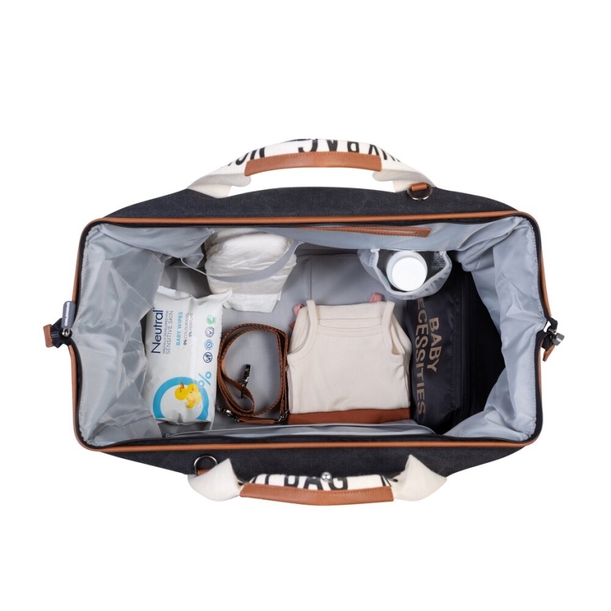 Childhome - Saco de muda da roupa MOMMY BAG preto