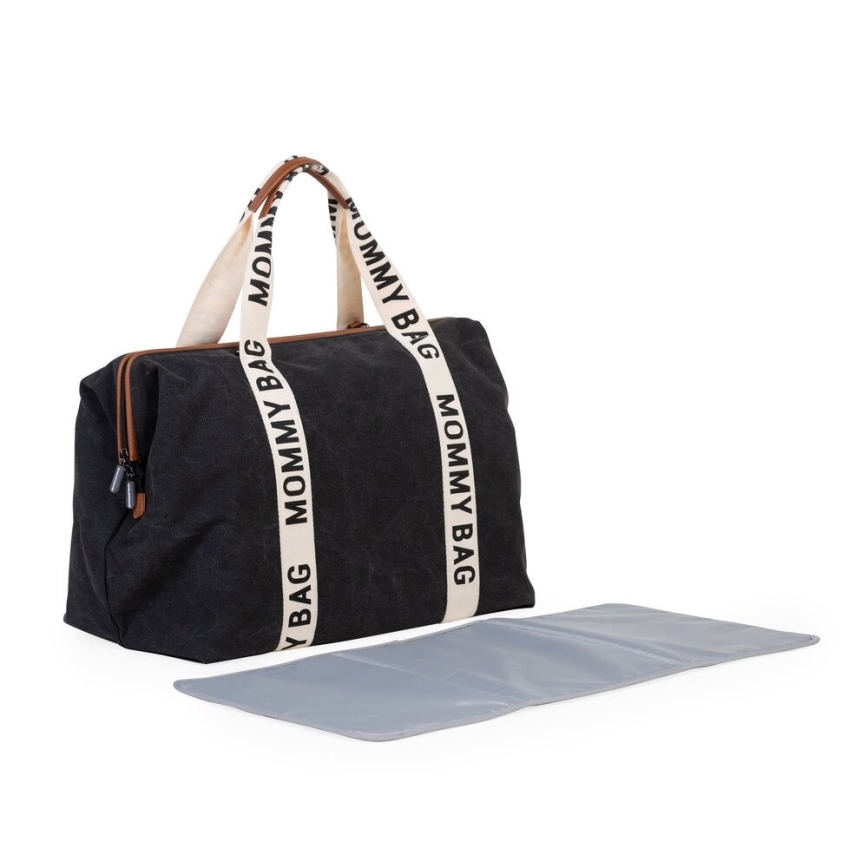 Childhome - Saco de muda da roupa MOMMY BAG preto