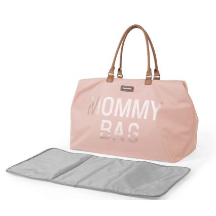 Childhome - Saco de muda da roupa MOMMY BAG rosa