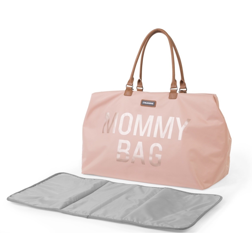 Childhome - Saco de muda da roupa MOMMY BAG rosa
