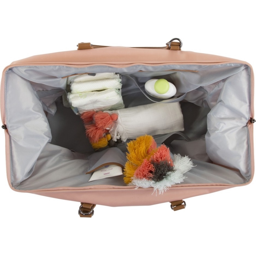 Childhome - Saco de muda da roupa MOMMY BAG rosa