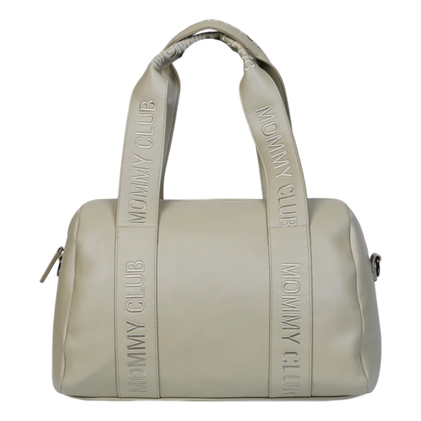 Childhome - Saco de muda da roupa MOMMY CLUB LEATHER bege
