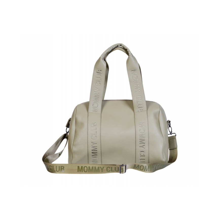 Childhome - Saco de muda da roupa MOMMY CLUB LEATHER bege