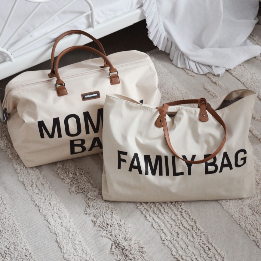 Childhome - Saco de muda de roupa MOMMY BAG creme