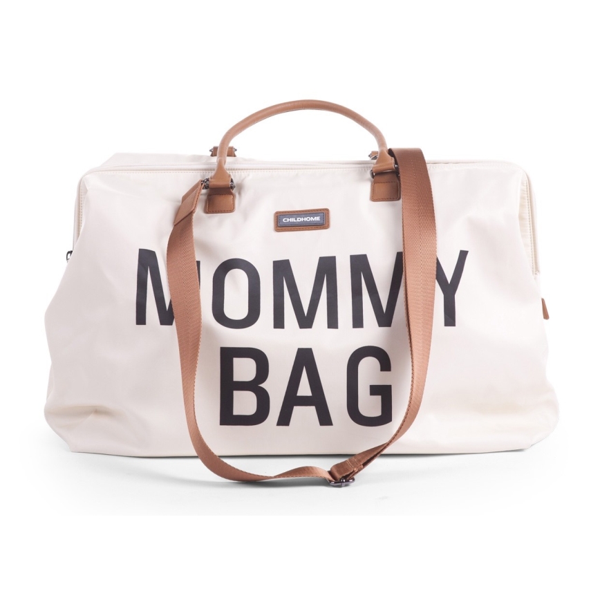 Childhome - Saco de muda de roupa MOMMY BAG creme