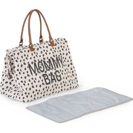 Childhome - Saco de muda MOMMY BAG leopardo