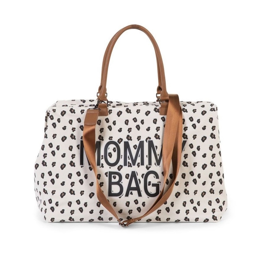 Childhome - Saco de muda MOMMY BAG leopardo