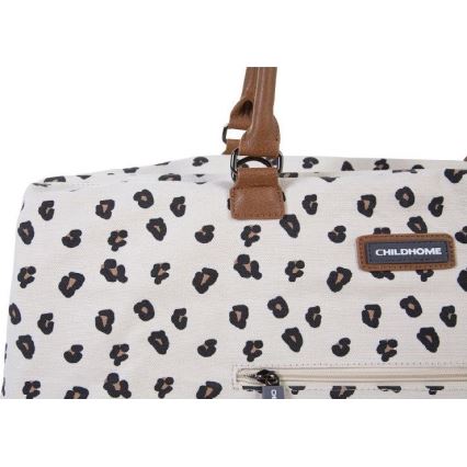 Childhome - Saco de muda MOMMY BAG leopardo