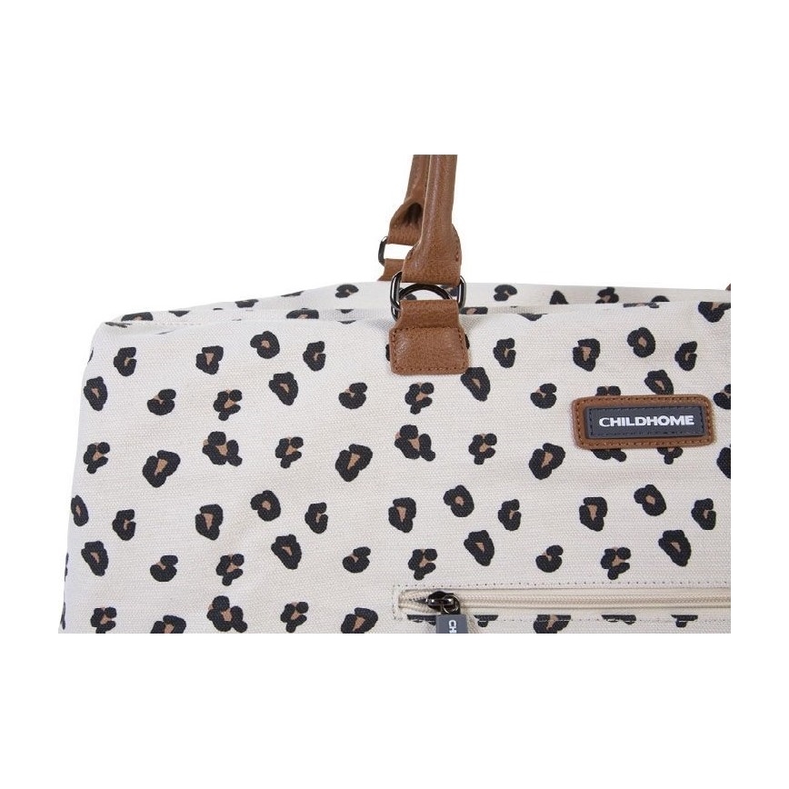 Childhome - Saco de muda MOMMY BAG leopardo