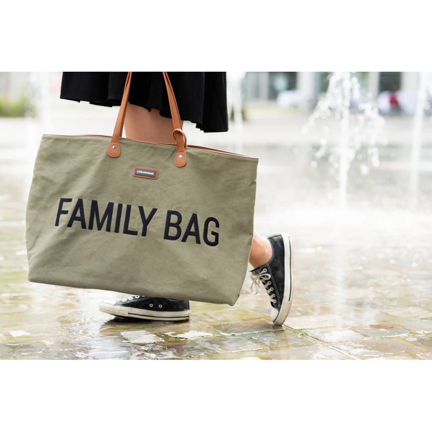 Childhome - Saco de viagem FAMILY BAG khaki