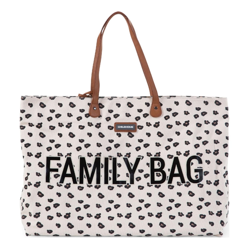 Childhome - Saco de viagem FAMILY BAG leopardo