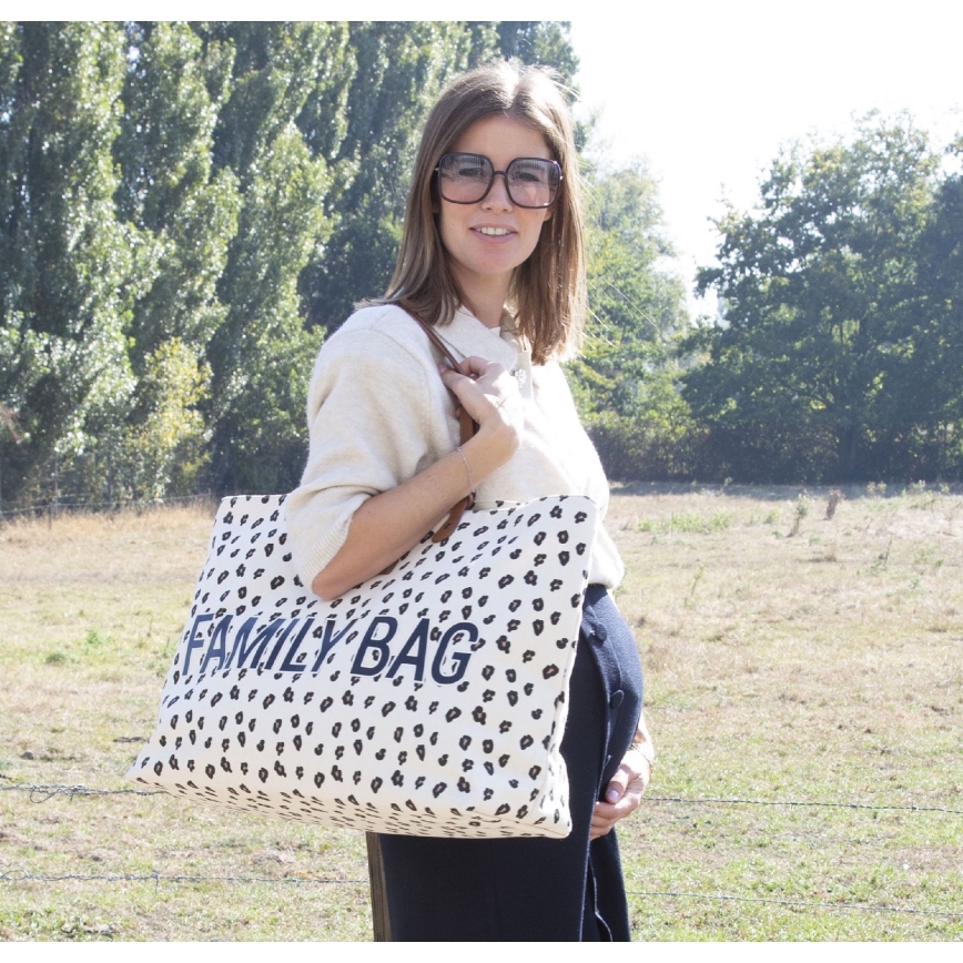 Childhome - Saco de viagem FAMILY BAG leopardo