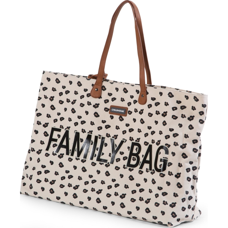 Childhome - Saco de viagem FAMILY BAG leopardo