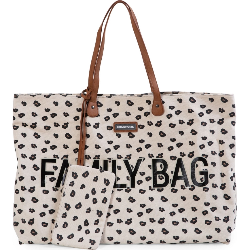 Childhome - Saco de viagem FAMILY BAG leopardo