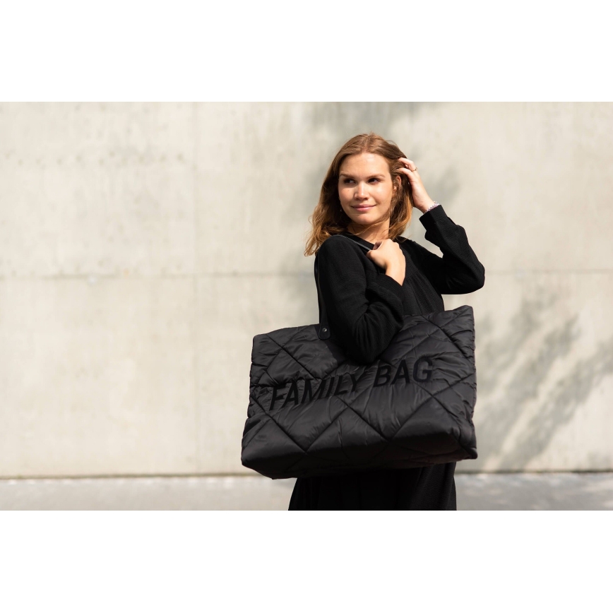 Childhome - Saco de viagem FAMILY BAG preto