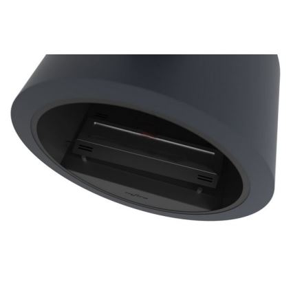 InFire - Lareira de parede BIO d. 70 cm 3kW preto