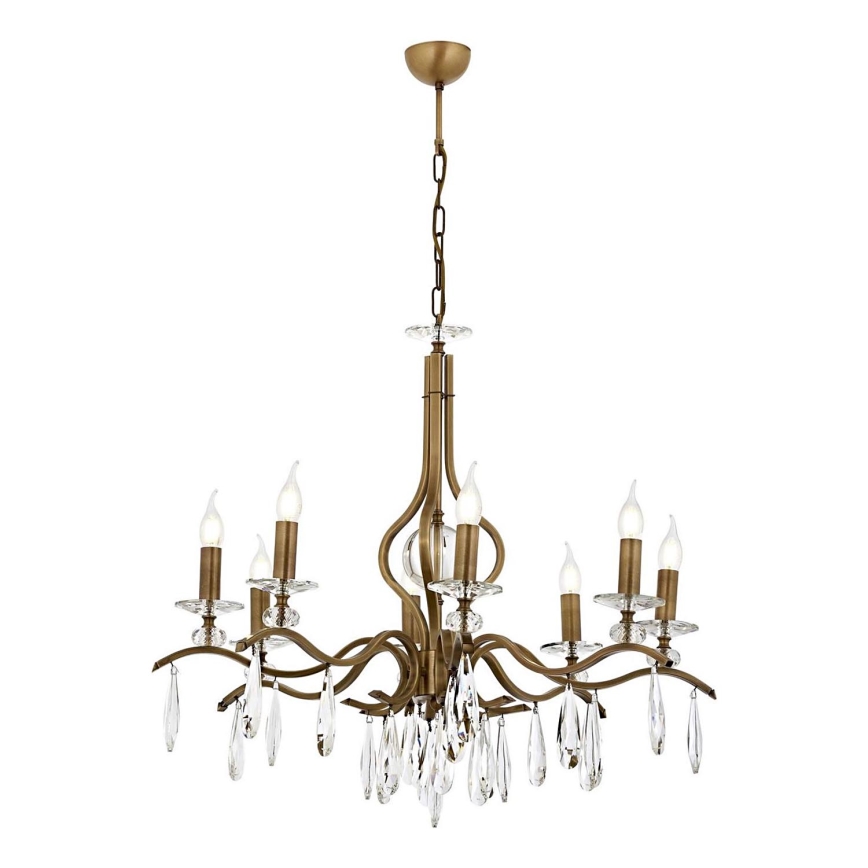 CLASSIC 8xE14/40W/230V lustra, bronze