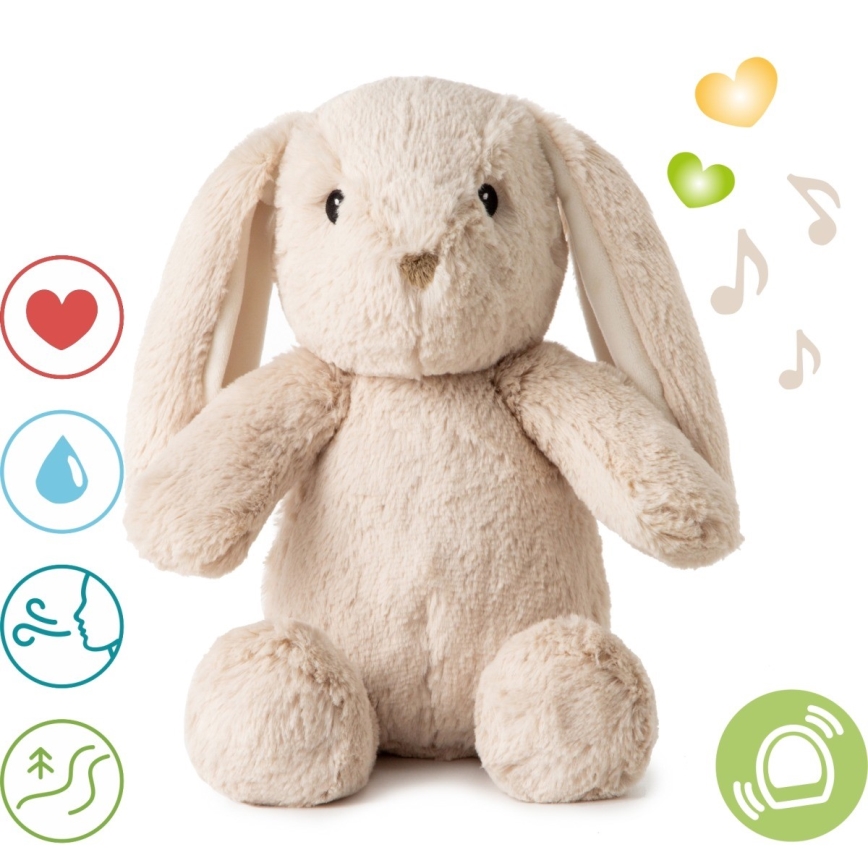 Cloud B - Amigo aconchegante com melodia e iluminação coelho + USB