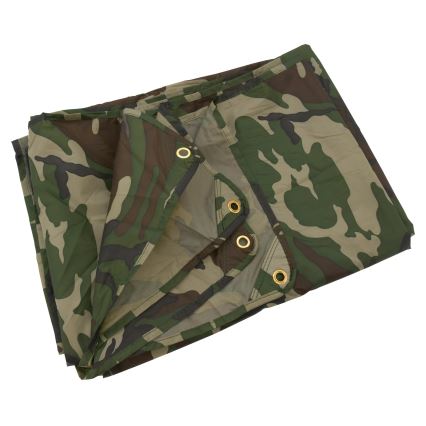 Cobertura de lona 2x3 m PU 2000 mm camuflagem