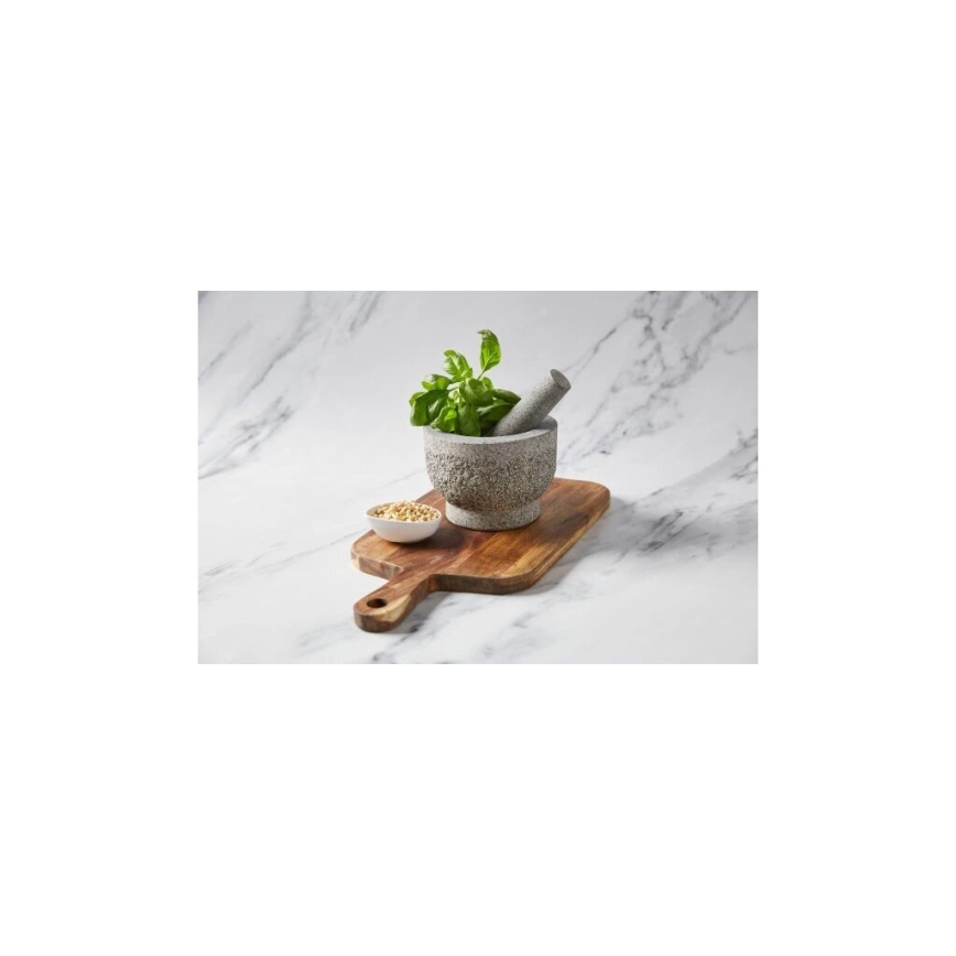 Cole&Mason - Almofariz de granito com pilão diâmetro 15 cm granite/cinzento