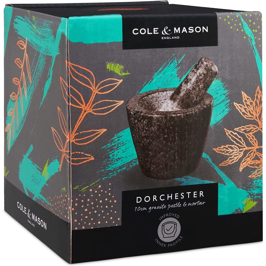Cole&Mason - Almofariz de granito com pilão GRANITE diâmetro 10 cm
