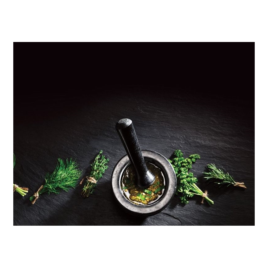 Cole&Mason - Almofariz de granito com pilão GRANITE diâmetro 18 cm granite/preto