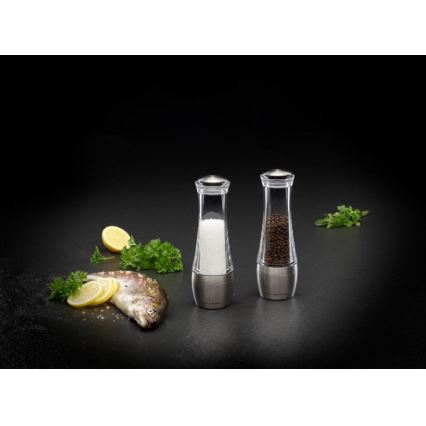 Cole&Mason - Conjunto de moedores de sal grosso e pimenta AMESBURY 2 pçs 19 cm