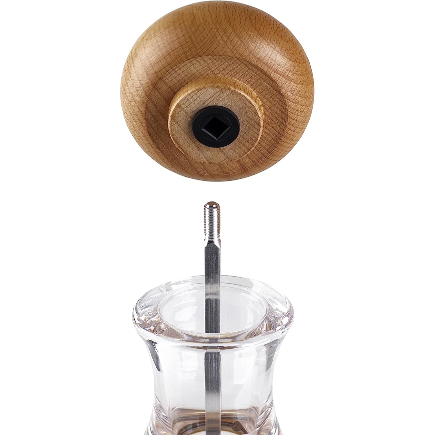 Cole&Mason - Conjunto de moedores de sal grosso e pimenta BEECH 2 pçs faia 16,5 cm