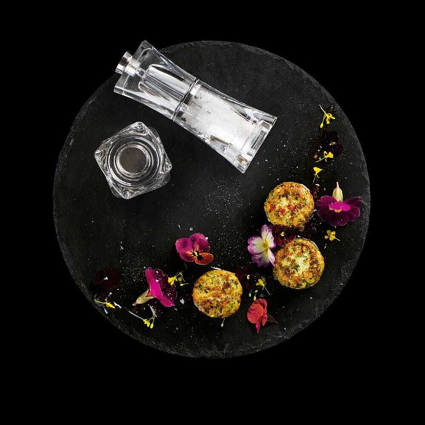 Cole&Mason - Conjunto de moedores de sal grosso e pimenta CRYSTAL 2 pçs 12,5 cm