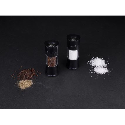 Cole&Mason - Conjunto de moedores de sal grosso e pimenta HARROGATE 2 pçs 15,4 cm