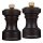 Cole&Mason - Conjunto de moedores de sal grosso e pimenta HOXTON 2 unid. 10,4 cm faia/castanho