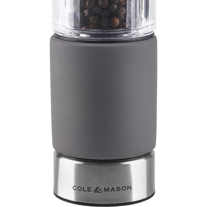 Cole&Mason - Conjunto de moedores de sal grosso e pimenta REGENT CONCRETE 2 pçs betão 18 cm