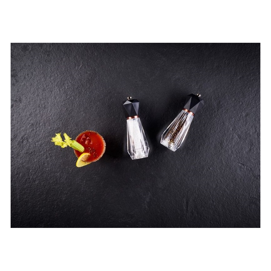 Cole&Mason - Conjunto de moedores de sal grosso e pimenta SOMERTON 2 pçs 18 cm