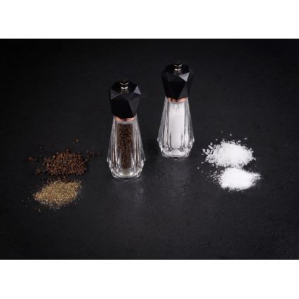 Cole&Mason - Conjunto de moedores de sal grosso e pimenta SOMERTON 2 pçs 18 cm
