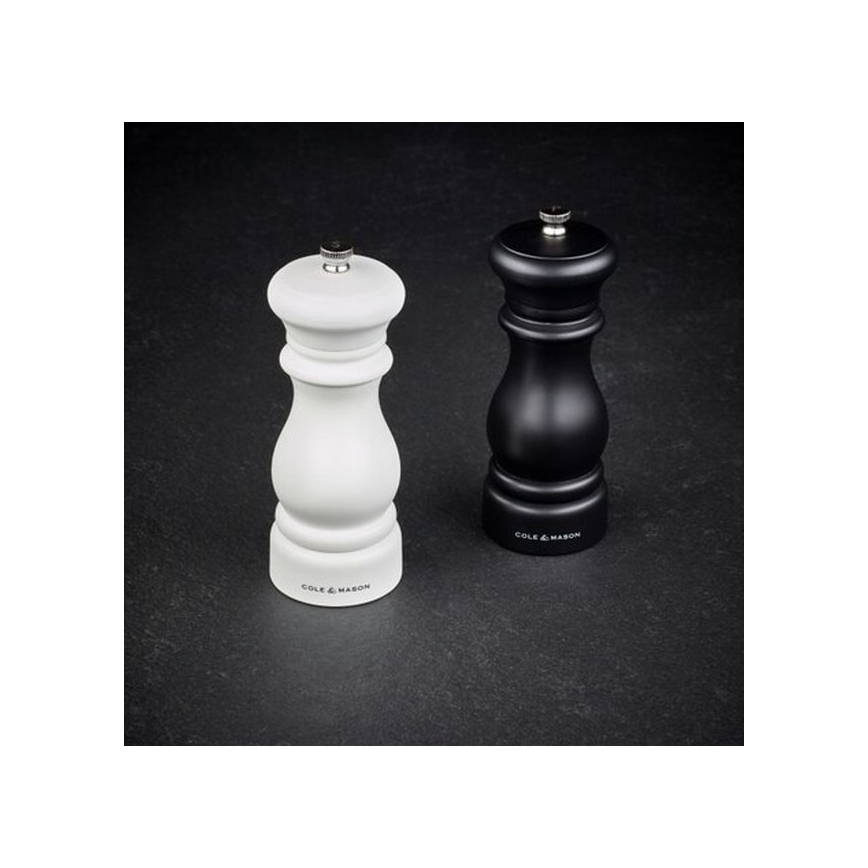 Cole&Mason - Conjunto de moedores de sal grosso e pimenta SOUTHWOLD 2 pçs 16,5 cm