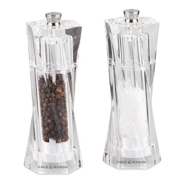 Cole&Mason - Conjunto de moinhos de sal e pimenta ALDEBURGH 2 peças 14 cm