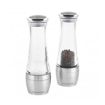 Cole&Mason - Conjunto de moinhos de sal e pimenta AMESBURY 2 peças 19 cm