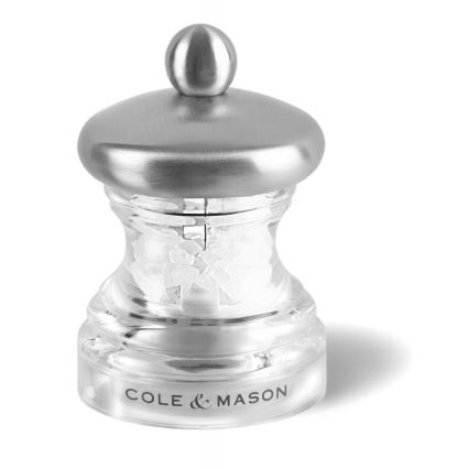 Cole&Mason - Conjunto de moinhos de sal e pimenta BUTTON 2 peças 6,5 cm