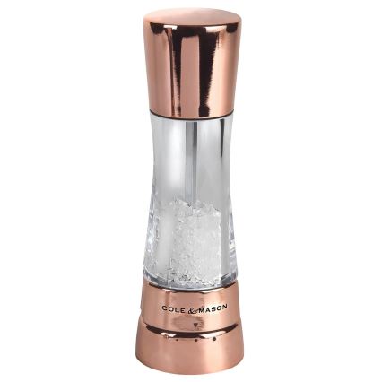 Cole&Mason - Conjunto de moinhos de sal e pimenta DERWENT 2 peças 19 cm cobre