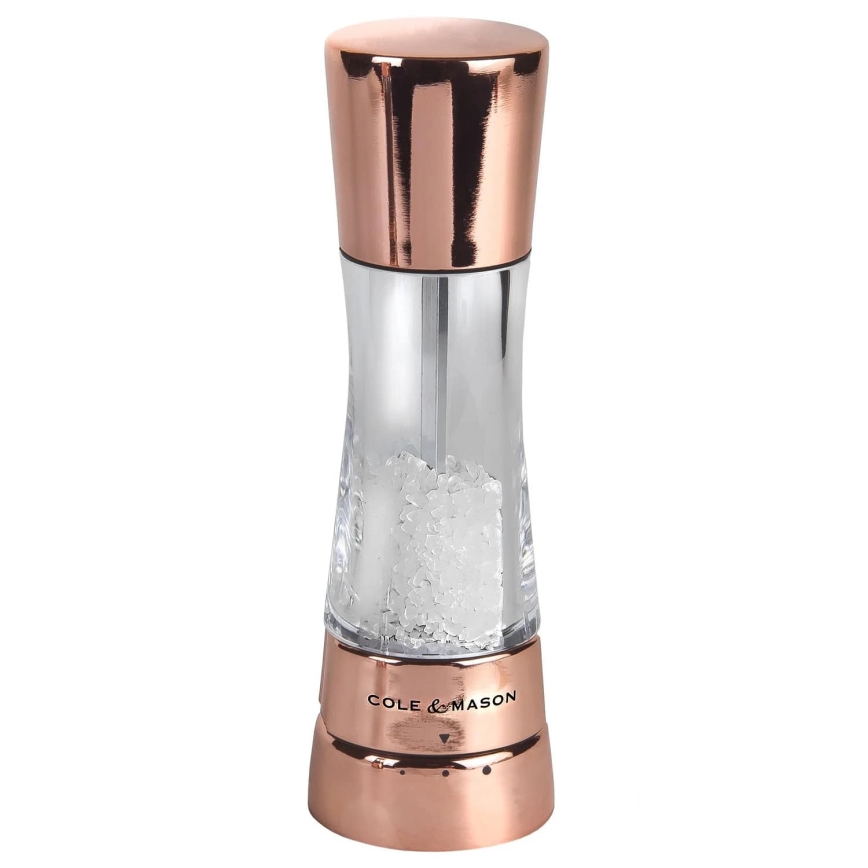 Cole&Mason - Conjunto de moinhos de sal e pimenta DERWENT 2 peças 19 cm cobre