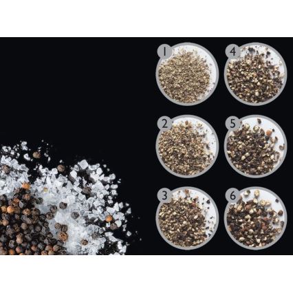 Cole&Mason - Conjunto de moinhos de sal e pimenta DERWENT 2 peças 19 cm cobre