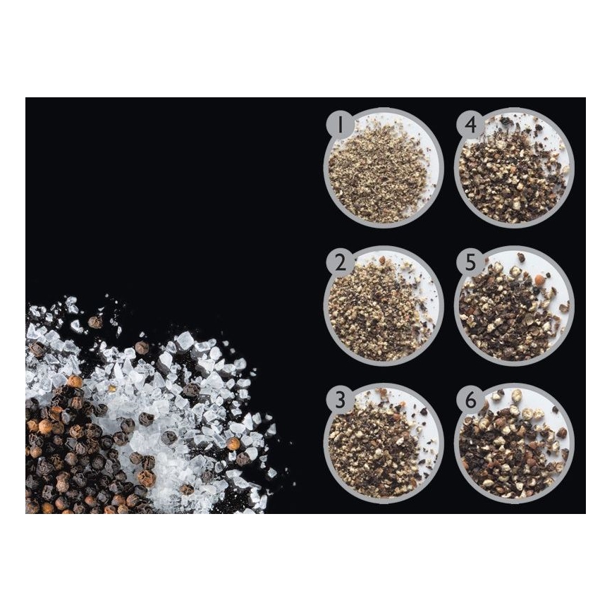Cole&Mason - Conjunto de moinhos de sal e pimenta DERWENT 2 peças 19 cm cobre