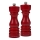 Cole&Mason - Conjunto de moinhos de sal e pimenta LONDON 2 peças 18 cm faia/vermelho